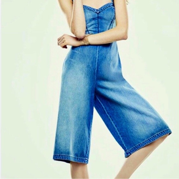 Guess gaucho jumpsuit size 6 - Picture 4 of 9